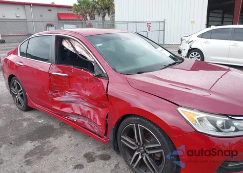 2016 Honda Accord Sport from USA, damaged, VIN 1HGCR2F69GA069009